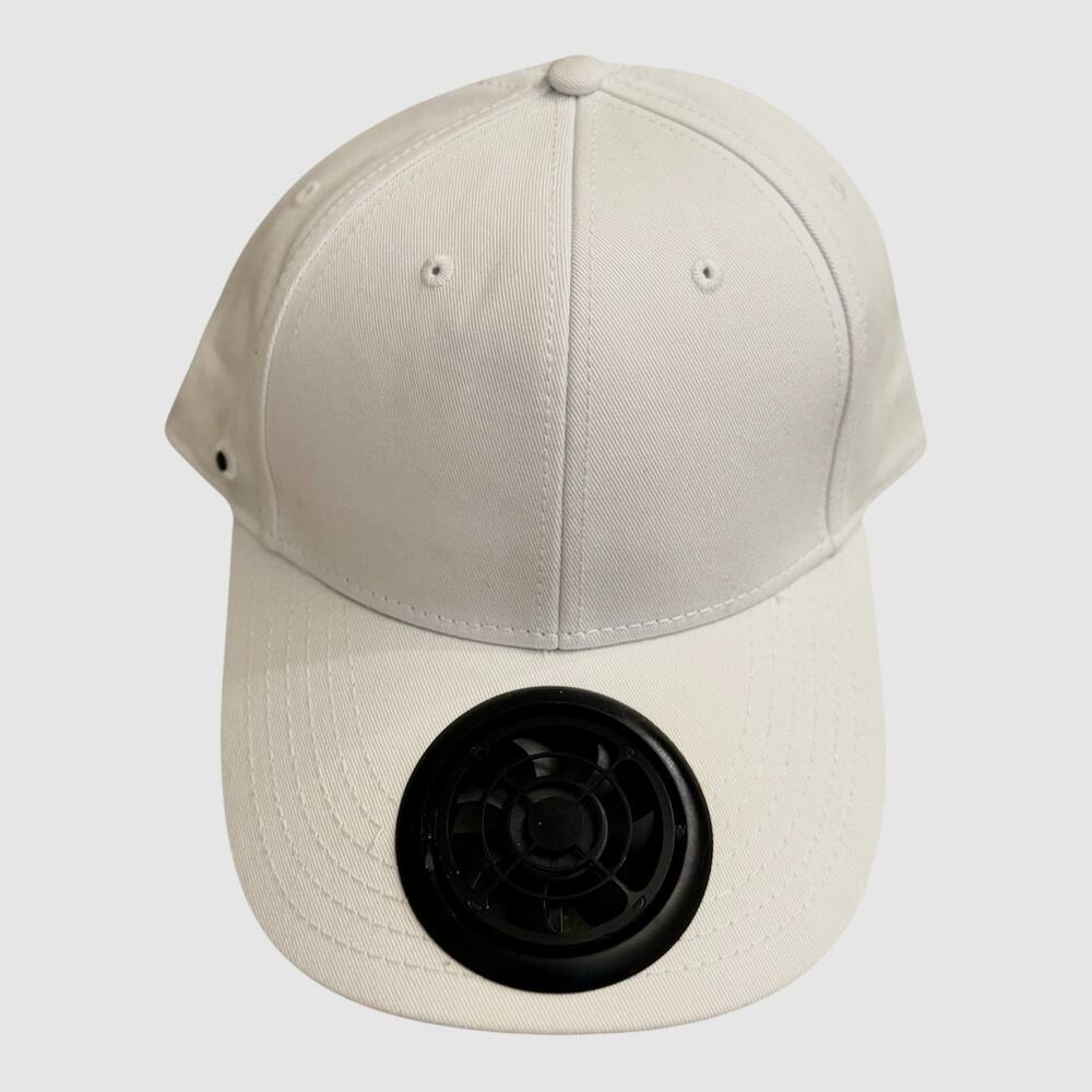Cooling Fan Hat Built-In‎ Portable Heat Relief Outdoor Work Summer Sun UV Cap